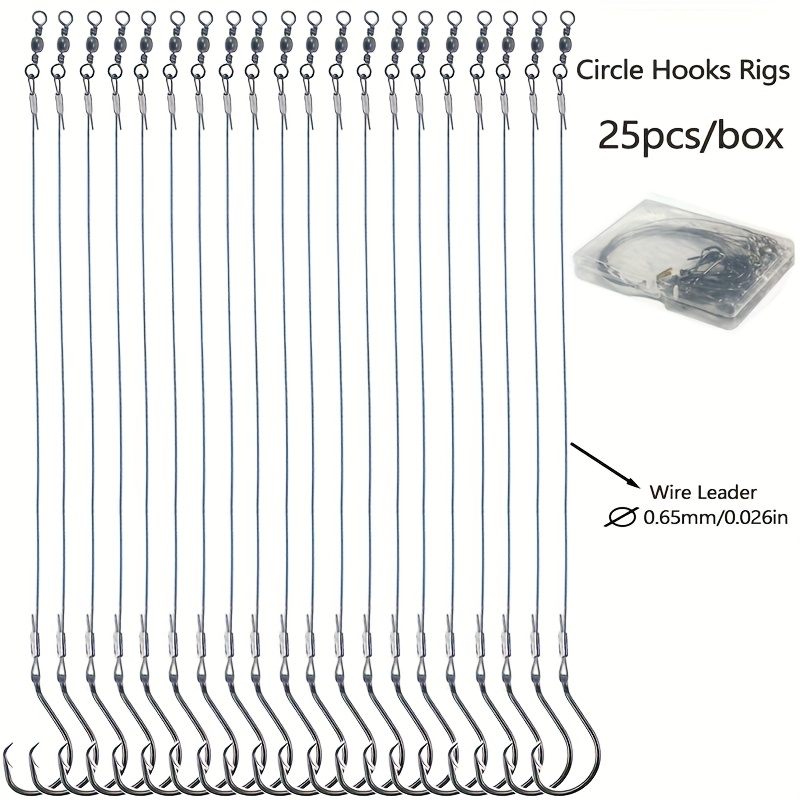 25 Stück Hochleistungs-Kreisha – Fishing Hook Circle Bewertung und Preis
