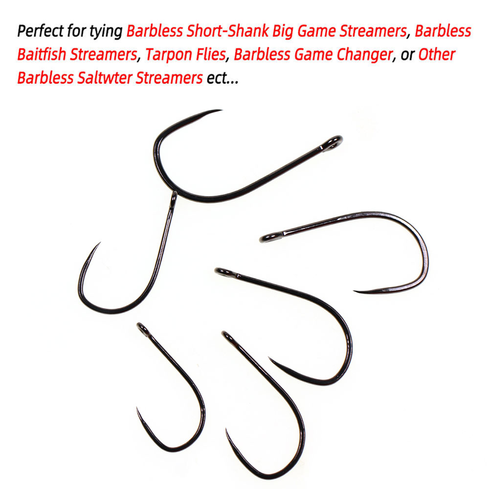 20 Stück # 1 1/0 2/0 3/0 4/0 5 – Fishing Hook Barbless Bewertung und Preis